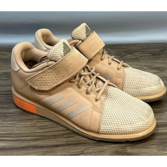 adidas Other - Adidas Power Perfect 3 Mens 8.5 Pink Pearl Ash Weightlifting Shoes (DA9882)
